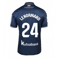 Real Sociedad Robin Le Normand #24 Udebanetrøje 2023-24 Kortærmet